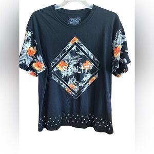 FRESH LAUNDRY Men’s Tropical Print Tee size x large